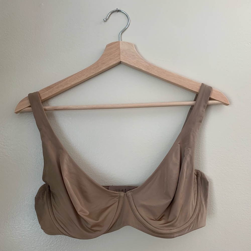 CUUP the Scoop Bra Micro Taupe in 36D
